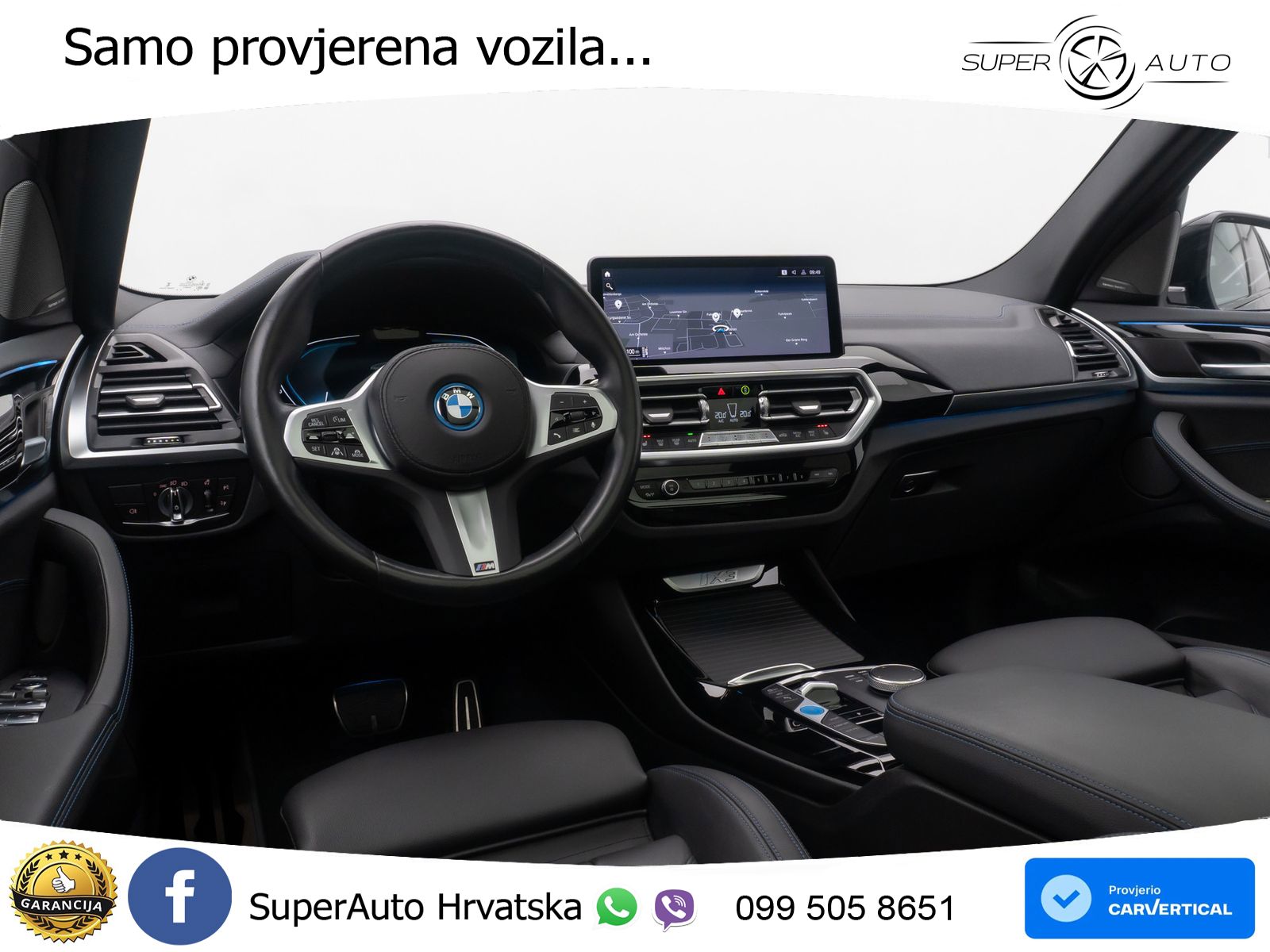 BMW iX3 80 kWh (286 KS) LED+GR SJED+ACC