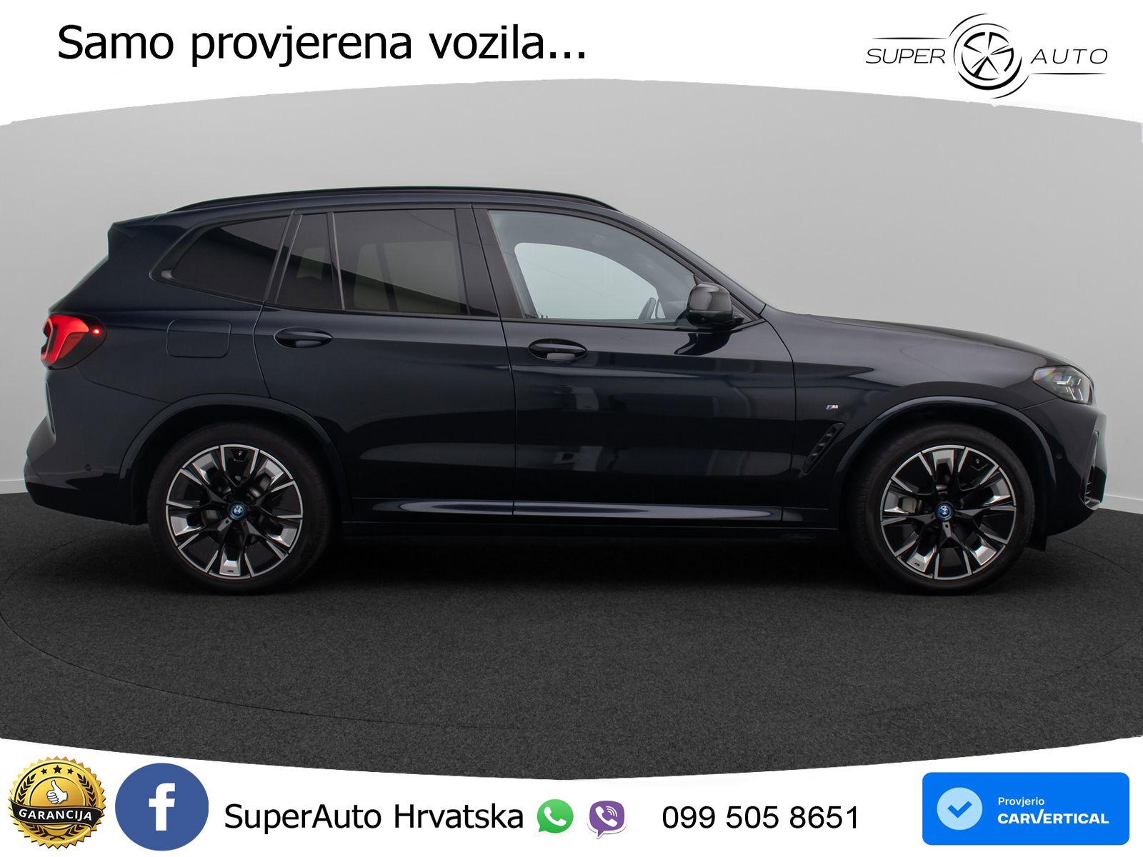 BMW iX3 80 kWh (286 KS) LED+GR SJED+ACC