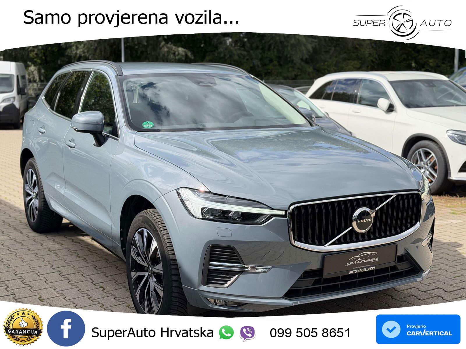 Volvo XC60 B4 Diesel FWD Geartronic LED+GR SJED+ACC