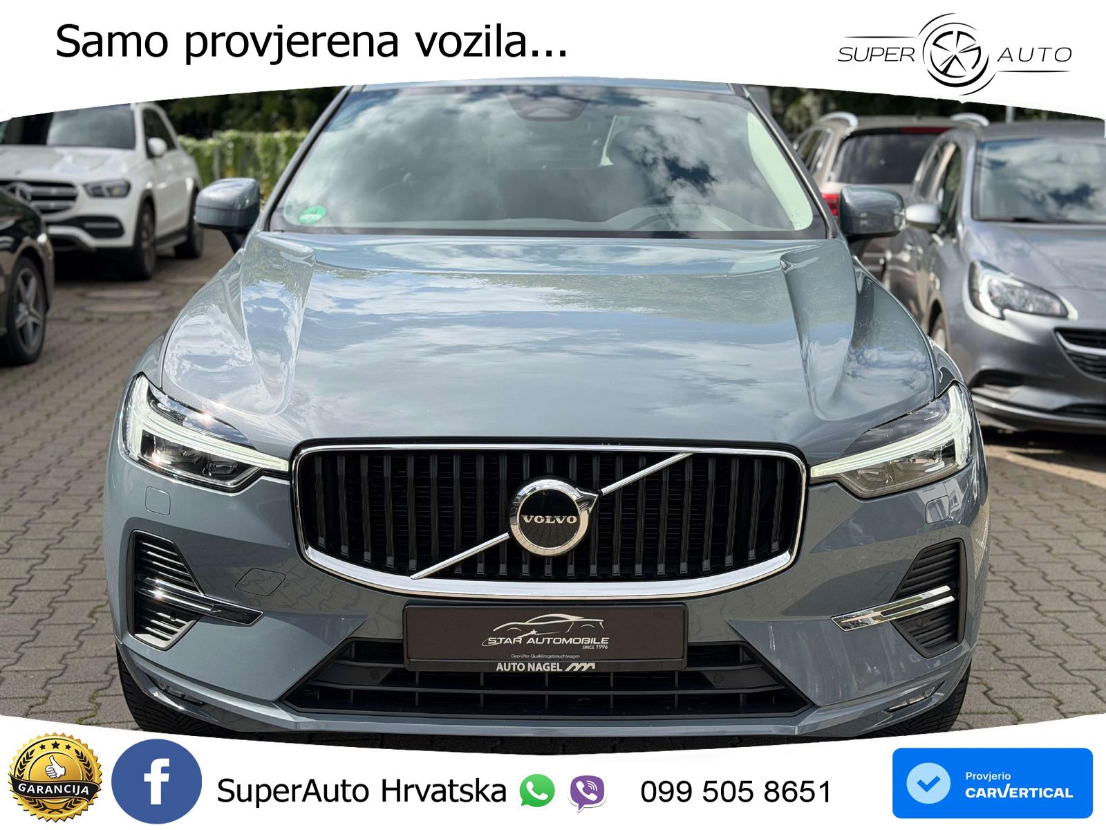 Volvo XC60 B4 Diesel FWD Geartronic LED+GR SJED+ACC