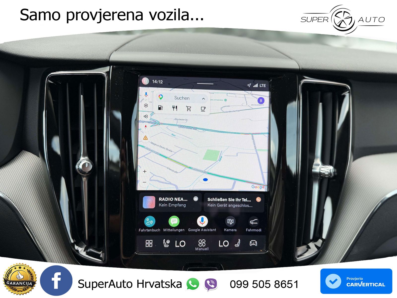Volvo XC60 B4 Diesel FWD Geartronic LED+GR SJED+ACC