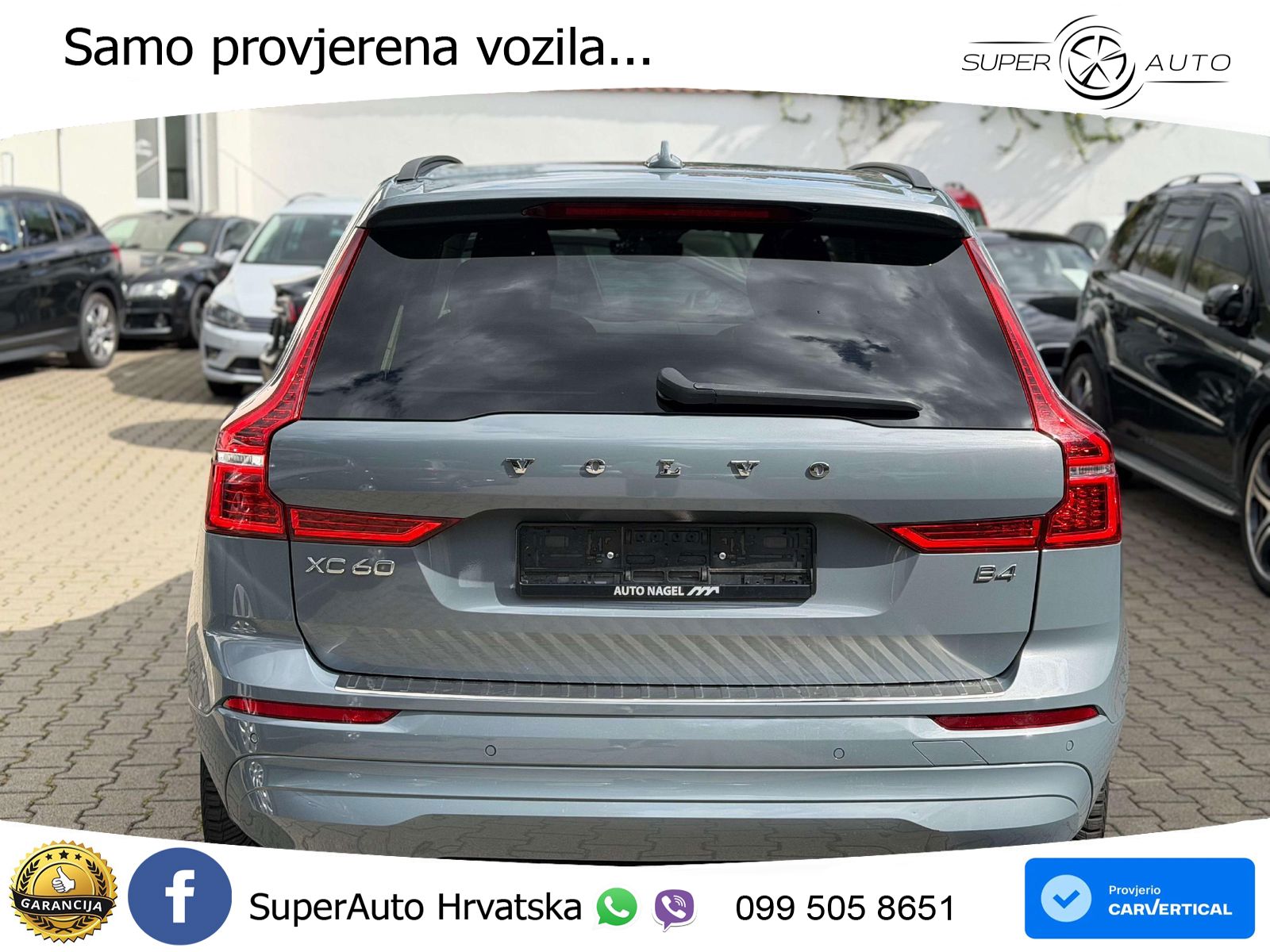 Volvo XC60 B4 Diesel FWD Geartronic LED+GR SJED+ACC