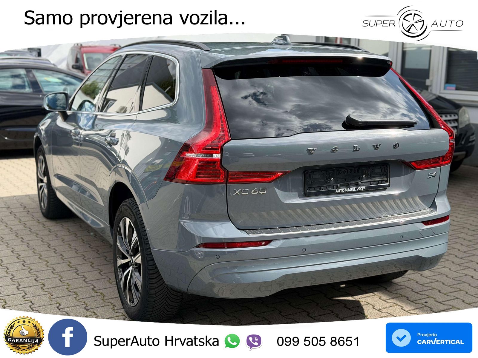 Volvo XC60 B4 Diesel FWD Geartronic LED+GR SJED+ACC