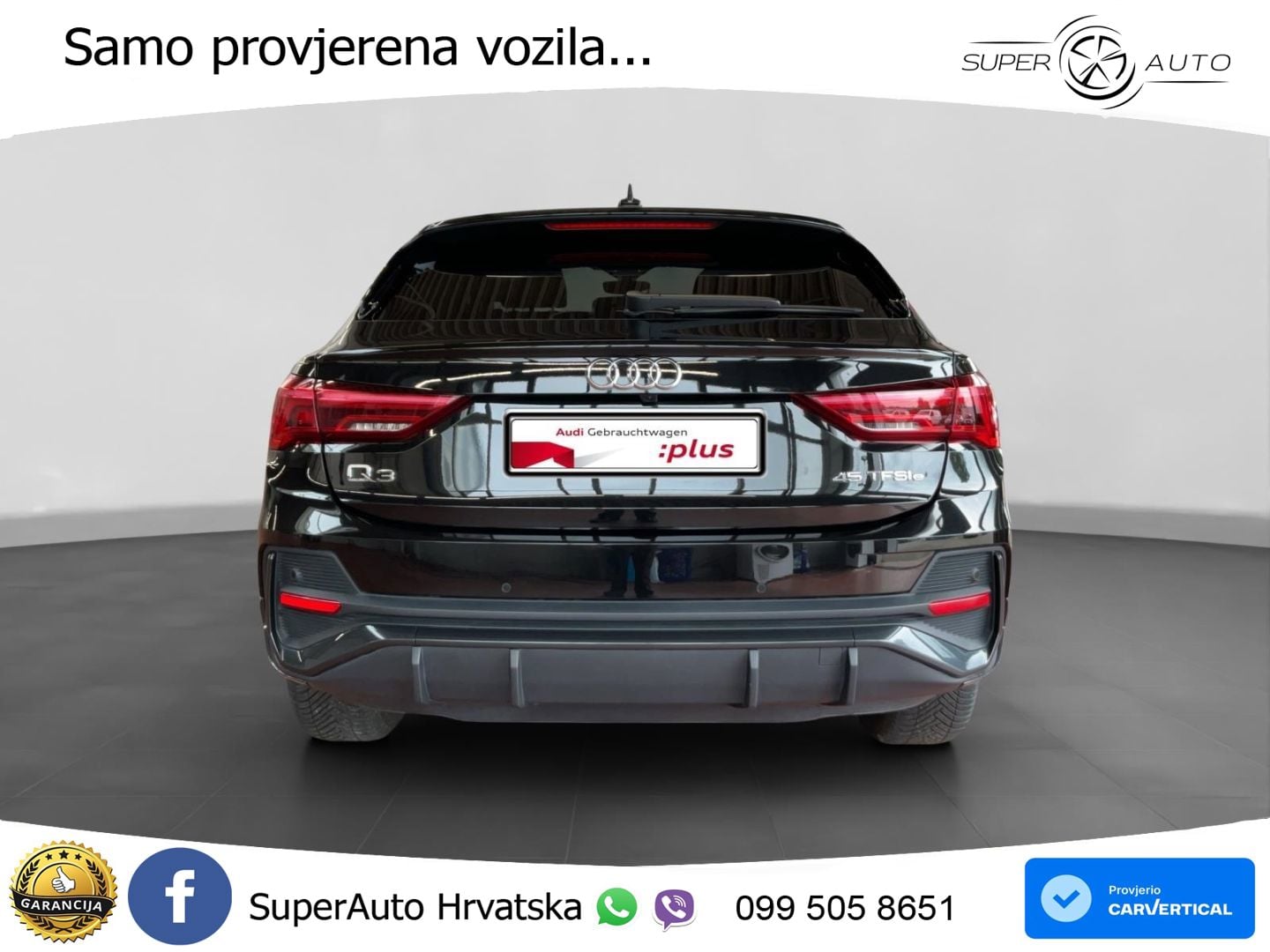 Audi Q3 Sportback 45 TFSIe (245 KS) S tronic