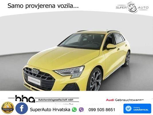 Audi A3 Sportback 30 TFSI (116 KS) Mild Hybrid S tronic S line LED+GR SJED+ACC