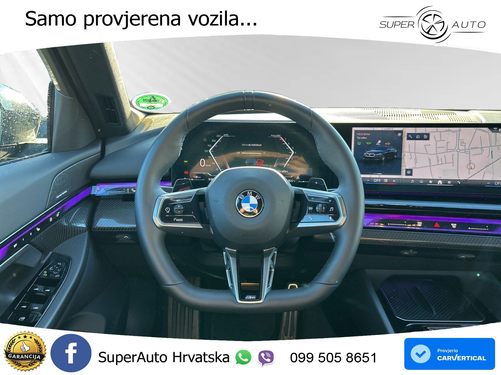 BMW 520i (208 KS) Steptronic M Sport LED+GR SJED+ACC