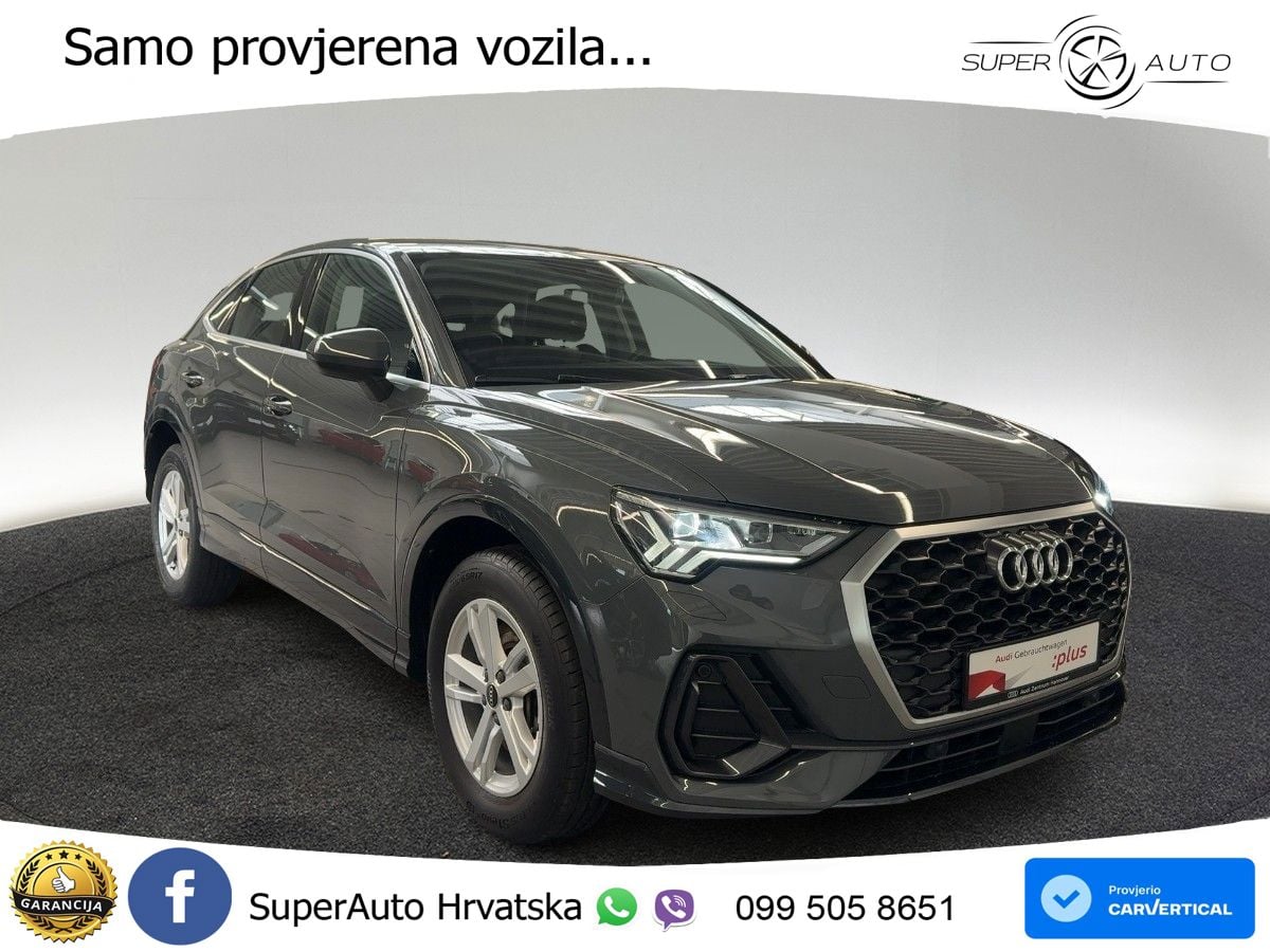 Audi Q3 Sportback 45 TFSIe (245 KS) S tronic MATRIX+GR SJED+KAM