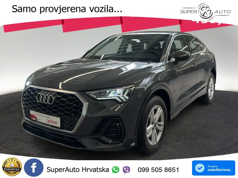 Audi Q3 Sportback 45 TFSIe (245 KS) S tronic MATRIX+GR SJED+KAM