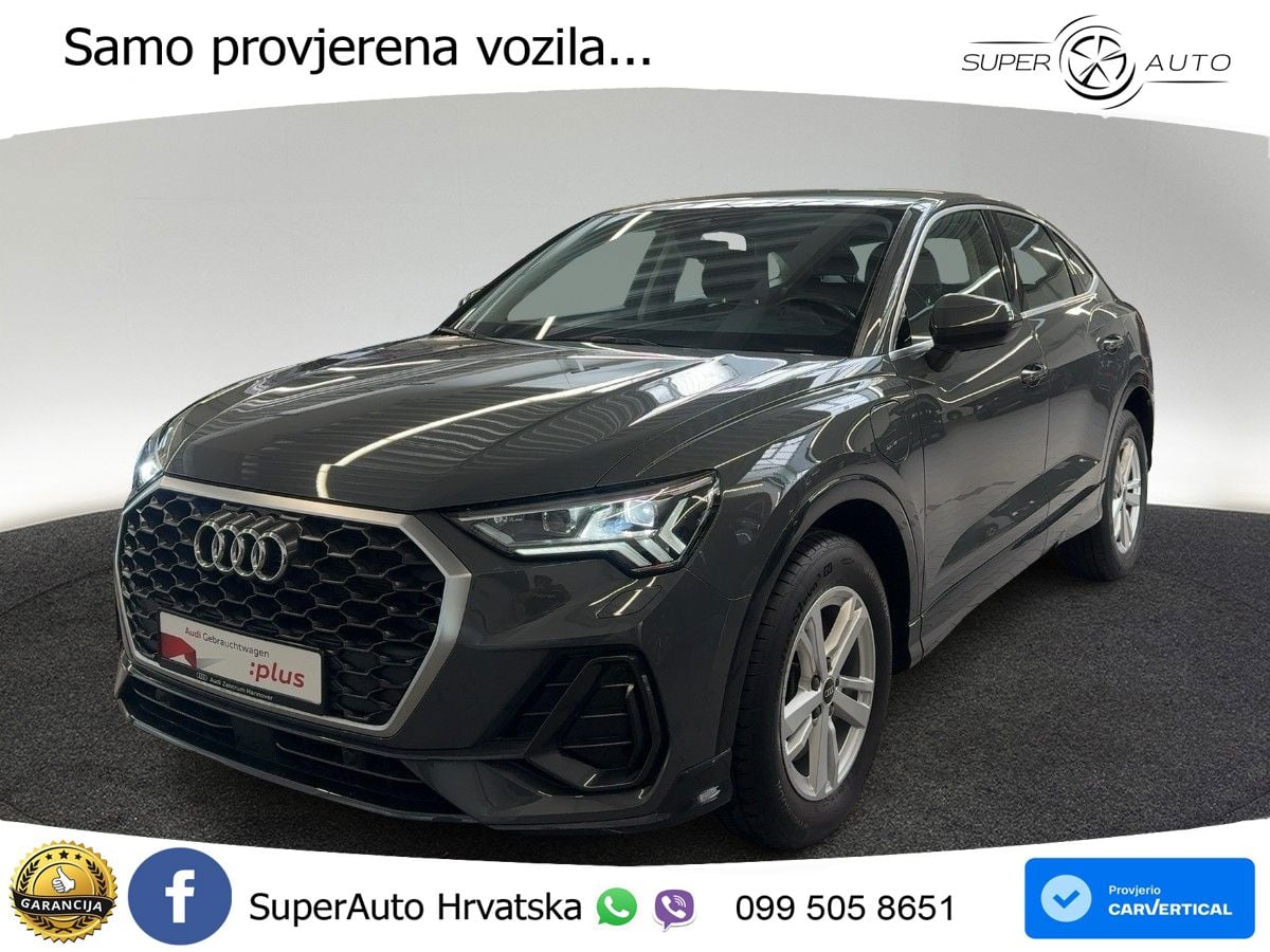 Audi Q3 Sportback 45 TFSIe (245 KS) S tronic MATRIX+GR SJED+KAM