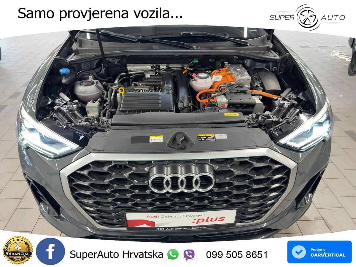 Audi Q3 Sportback 45 TFSIe (245 KS) S tronic MATRIX+GR SJED+KAM