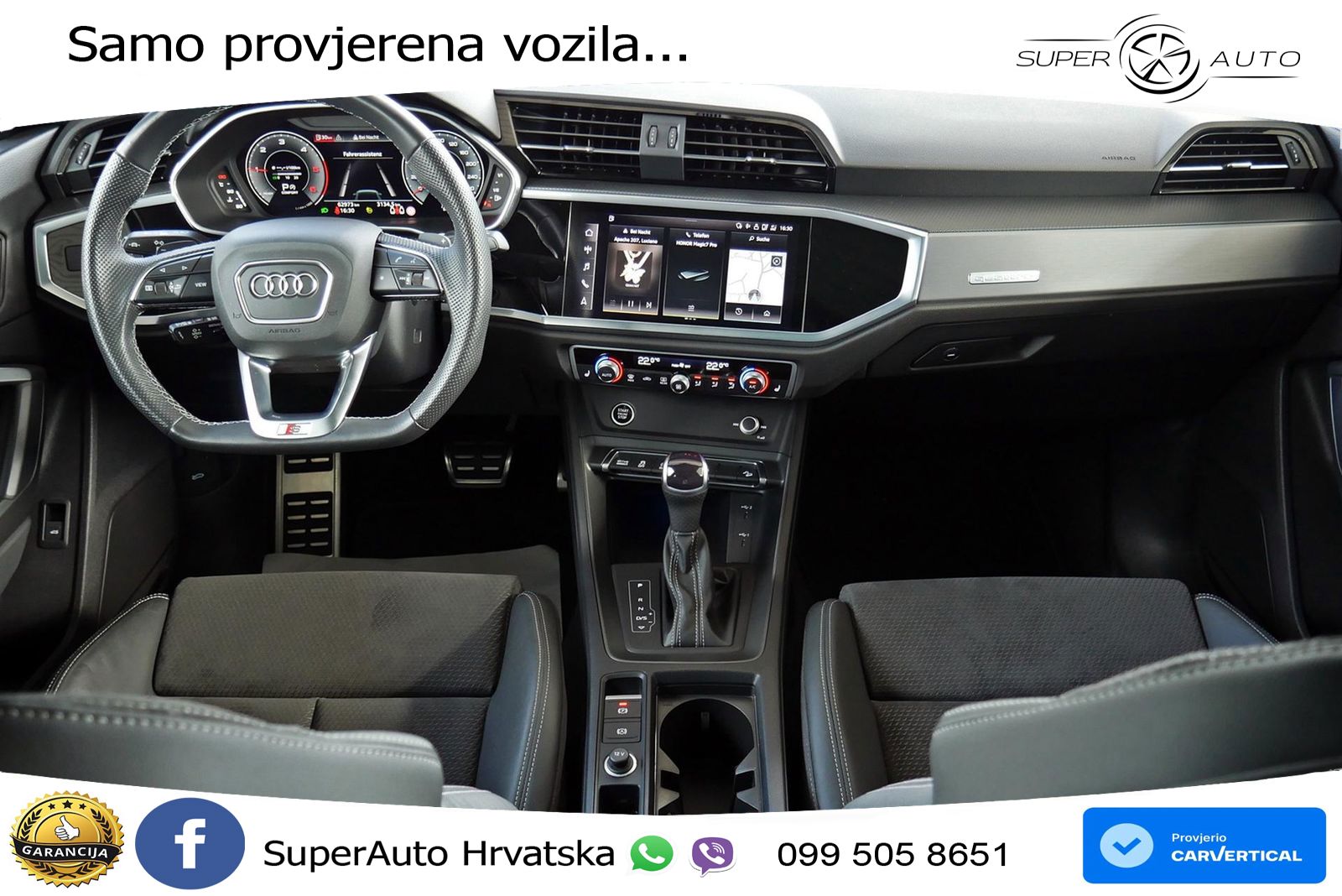 Audi Q3 40 TDI (200 KS) quattro S tronic S line MATRIX+GR SJED+KAM
