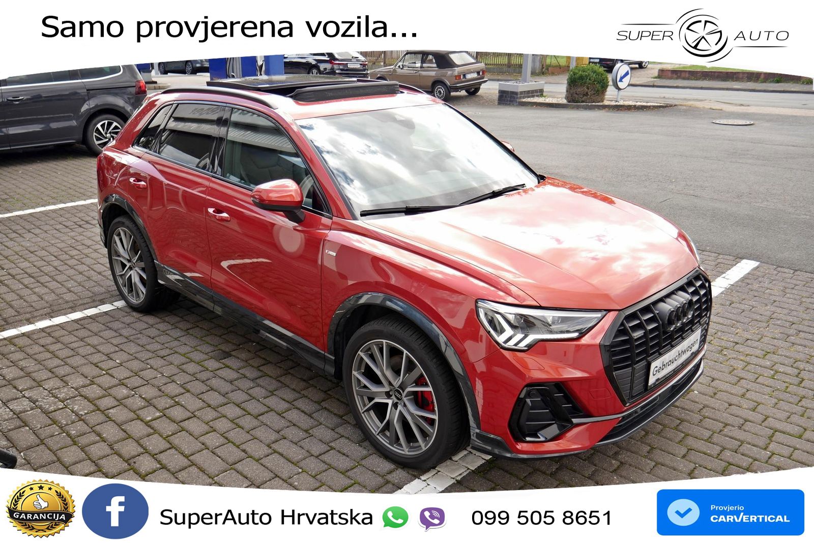 Audi Q3 40 TDI (200 KS) quattro S tronic S line MATRIX+GR SJED+KAM