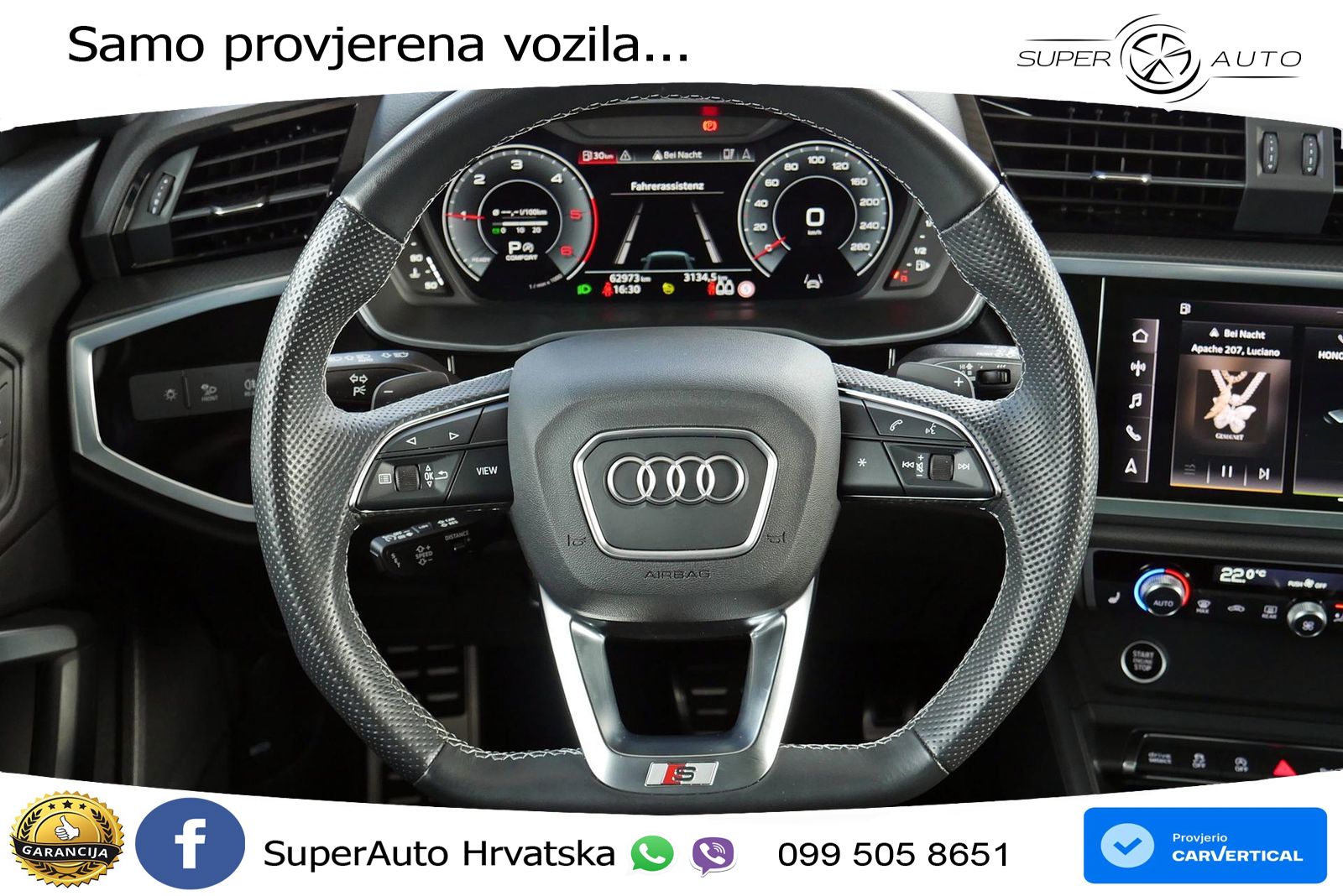Audi Q3 40 TDI (200 KS) quattro S tronic S line MATRIX+GR SJED+KAM