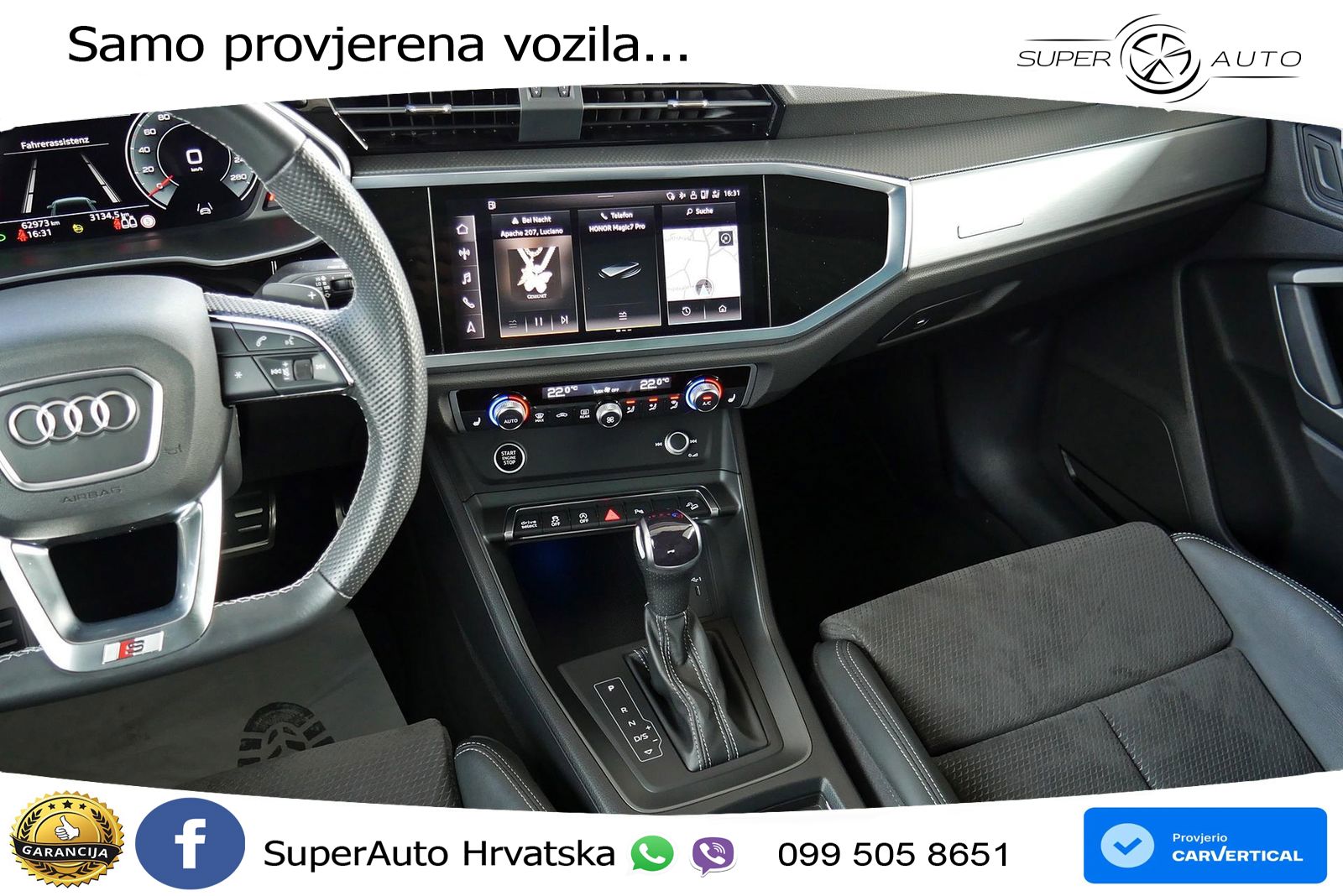Audi Q3 40 TDI (200 KS) quattro S tronic S line MATRIX+GR SJED+KAM