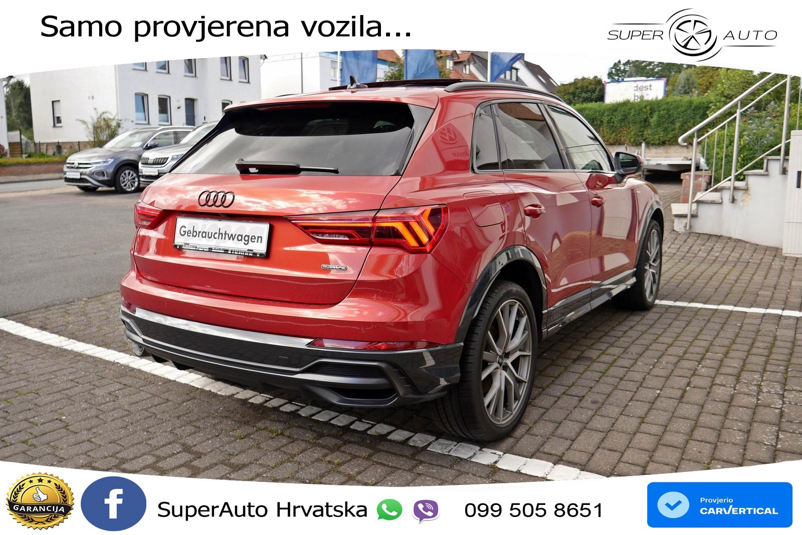 Audi Q3 40 TDI (200 KS) quattro S tronic S line MATRIX+GR SJED+KAM
