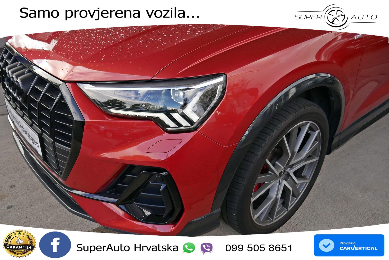 Audi Q3 40 TDI (200 KS) quattro S tronic S line MATRIX+GR SJED+KAM