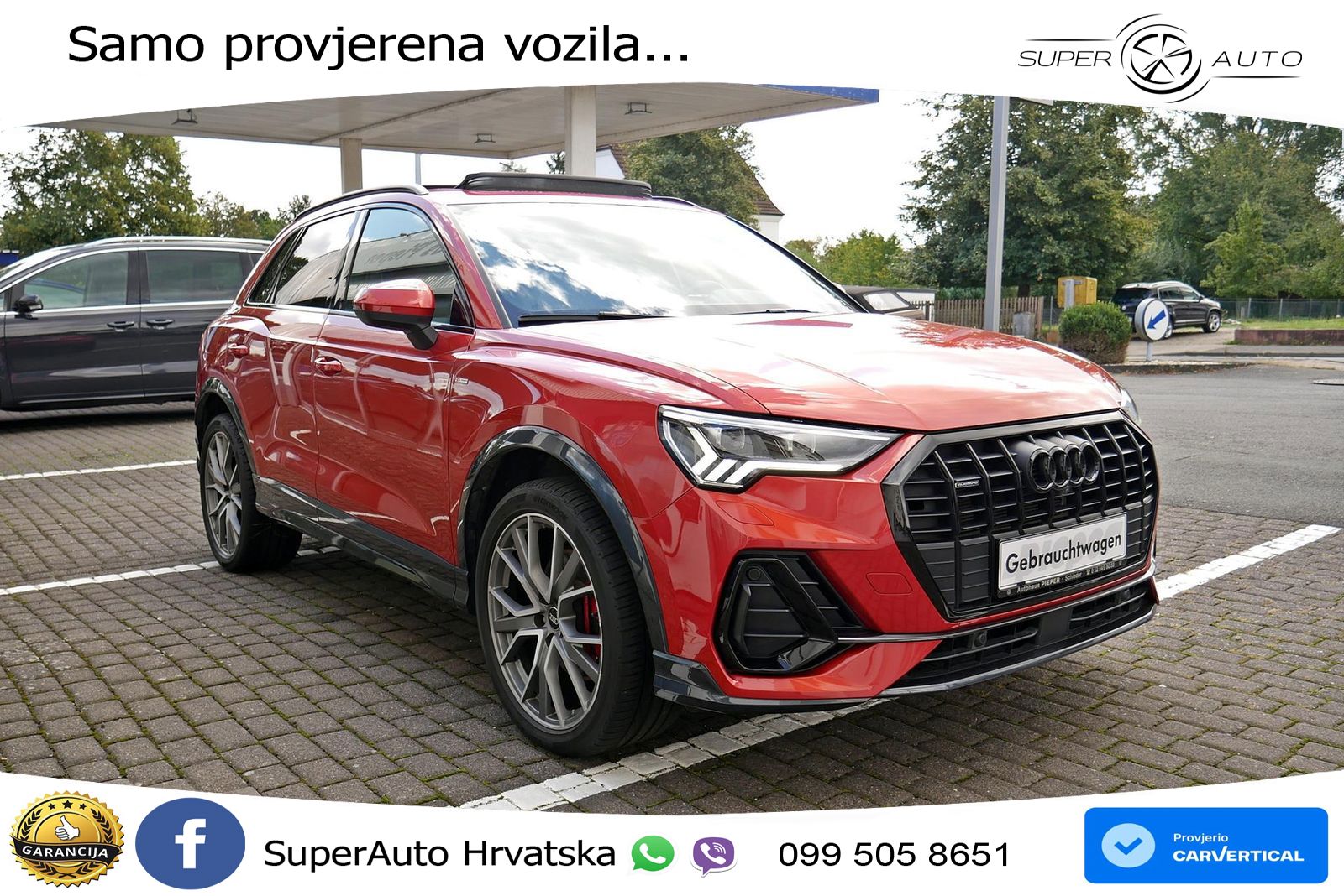 Audi Q3 40 TDI (200 KS) quattro S tronic S line MATRIX+GR SJED+KAM