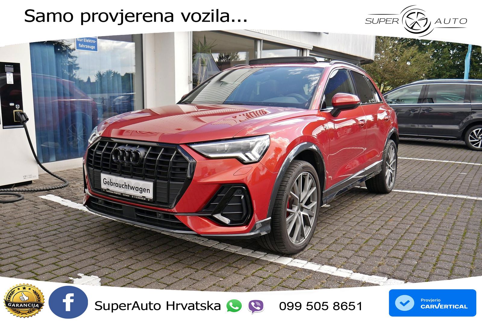 Audi Q3 40 TDI (200 KS) quattro S tronic S line MATRIX+GR SJED+KAM