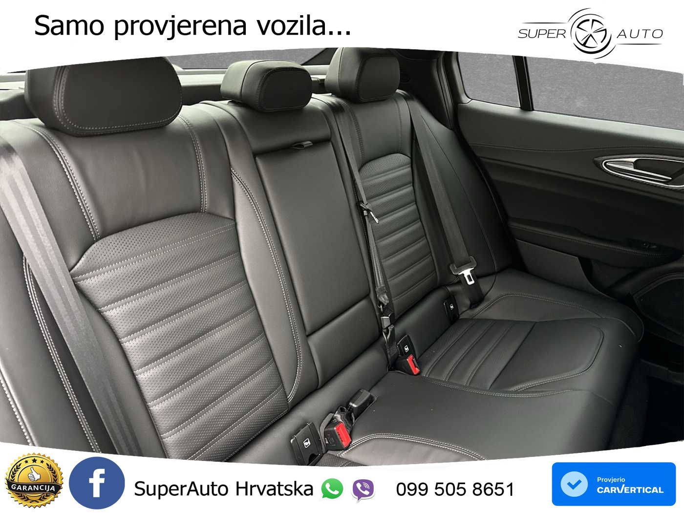 Alfa Romeo Giulia Quadrifoglio 2.9 V6 Bi-Turbo (520 KS) Automatic LED+GR SJED+ACC