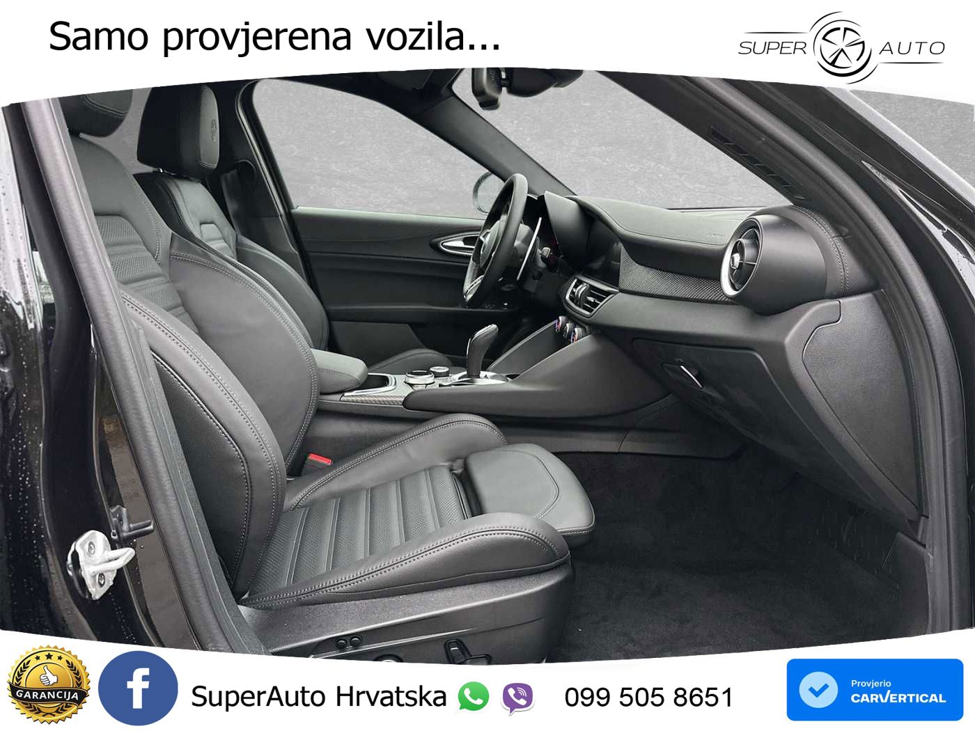 Alfa Romeo Giulia Quadrifoglio 2.9 V6 Bi-Turbo (520 KS) Automatic LED+GR SJED+ACC