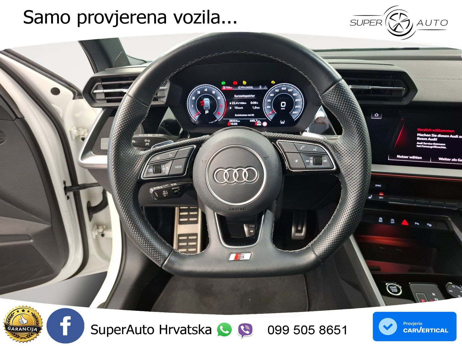 Audi A3 35 TFSI (150 KS) S tronic S line MATRIX+GR SJED+KAM