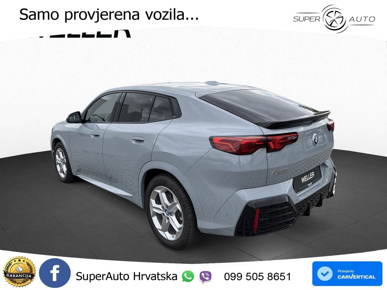 BMW iX2 66.5 kWh (204 KS) eDrive20