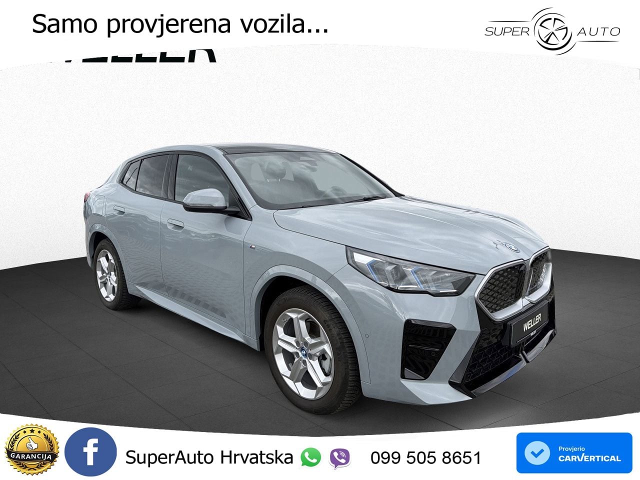 BMW iX2 66.5 kWh (204 KS) eDrive20