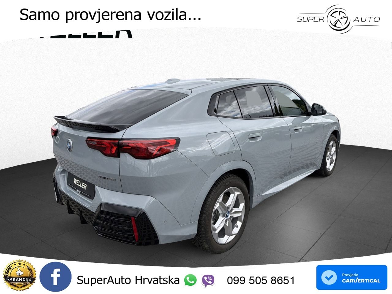 BMW iX2 66.5 kWh (204 KS) eDrive20