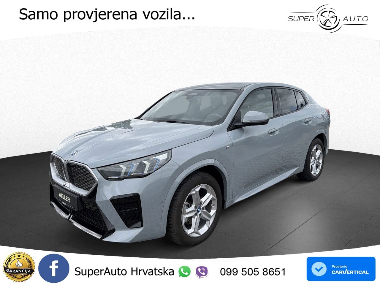 BMW iX2 66.5 kWh (204 KS) eDrive20