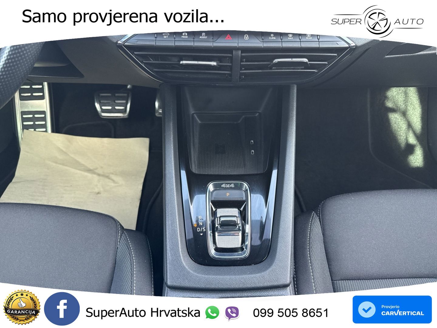 Škoda Octavia Combi 2.0 TSI (190 KS) 4x4 DSG SportLine LED+GR SJED+ACC