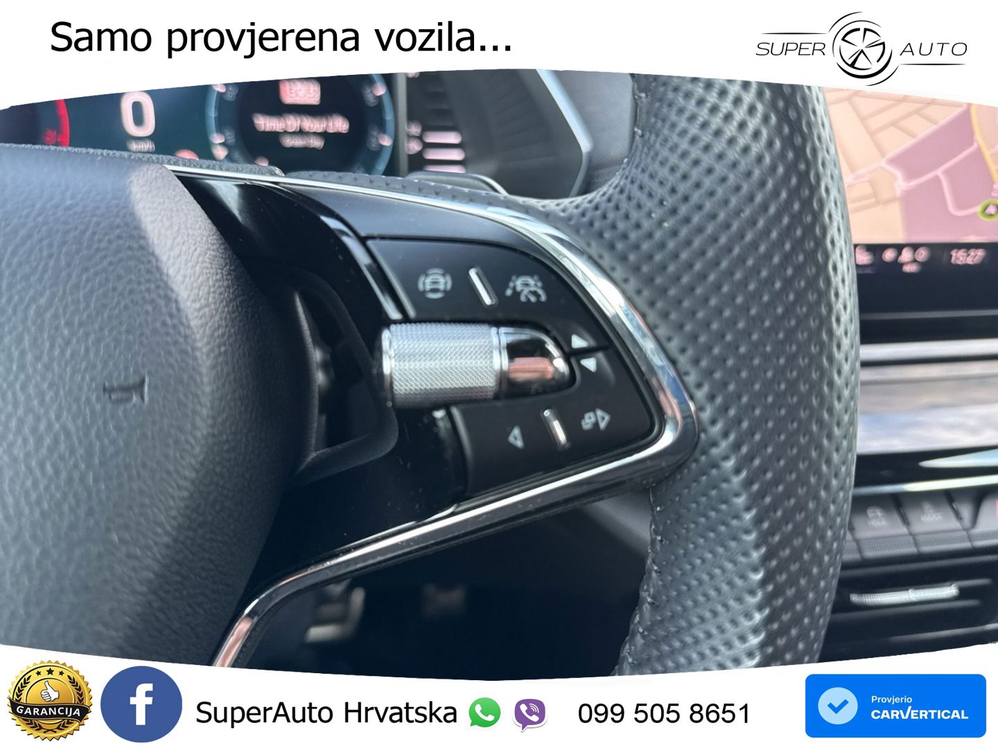 Škoda Octavia Combi 2.0 TSI (190 KS) 4x4 DSG SportLine LED+GR SJED+ACC