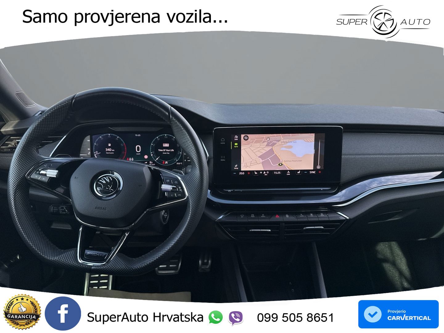 Škoda Octavia Combi 2.0 TSI (190 KS) 4x4 DSG SportLine LED+GR SJED+ACC