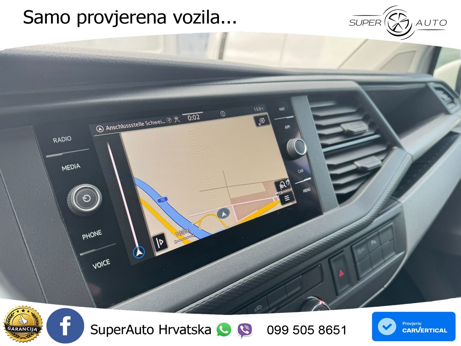Volkswagen T6.1 Transporter Kasten Klima*Tempomat*NAVI*MFL 150 KS