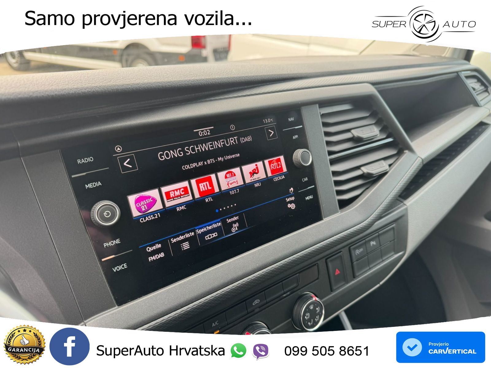 Volkswagen T6.1 Transporter Kasten Klima*Tempomat*NAVI*MFL 150 KS