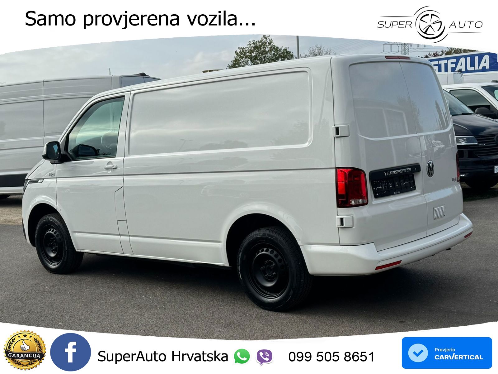Volkswagen T6.1 Transporter Kasten Klima*Tempomat*NAVI*MFL 150 KS