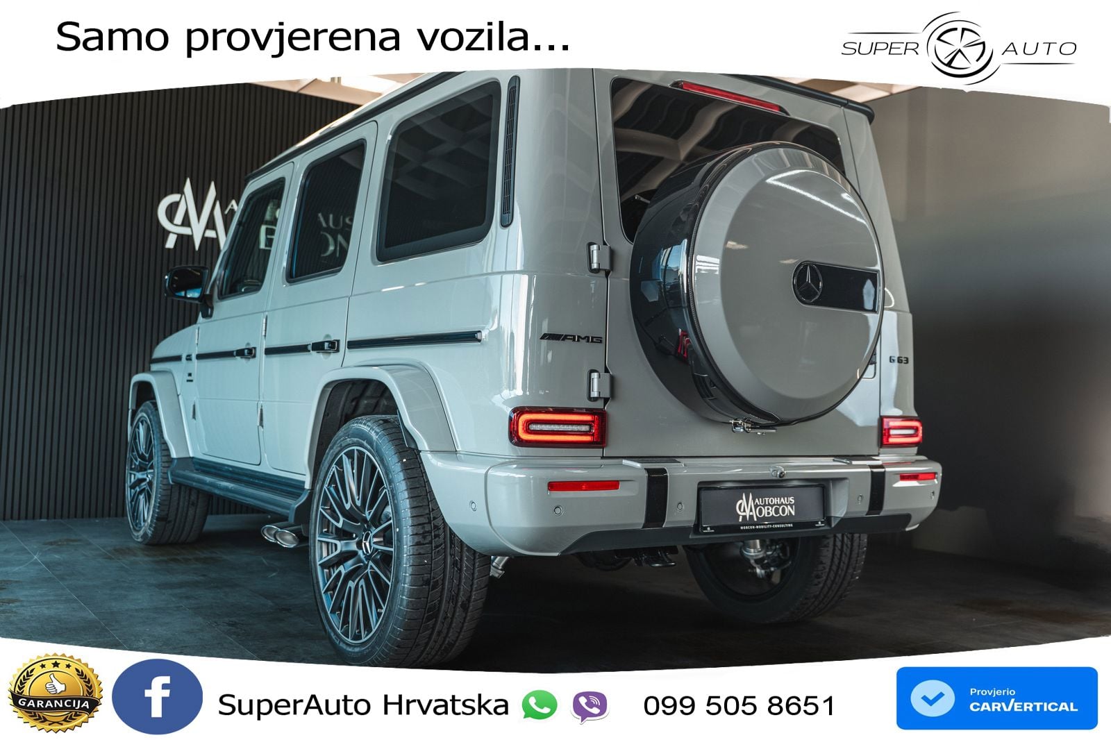 Mercedes AMG G 63 Long V8 (585 KS) 4MATIC 9G-TRONIC AMG SPEEDSHIFT TCT Superior ZRAČNI+ACC+GR SJED+KAM+PANO