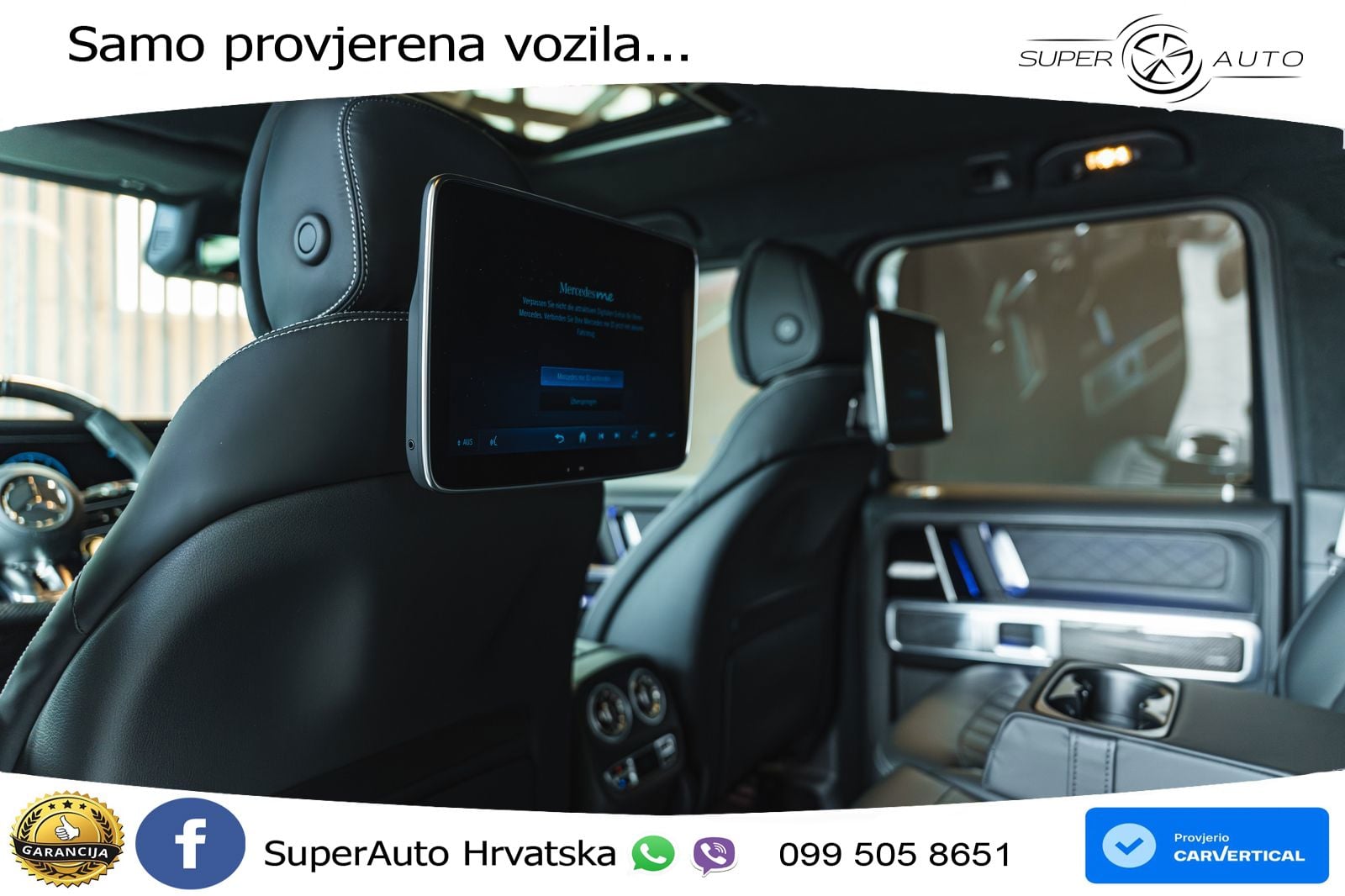 Mercedes AMG G 63 Long V8 (585 KS) 4MATIC 9G-TRONIC AMG SPEEDSHIFT TCT Superior ZRAČNI+ACC+GR SJED+KAM+PANO