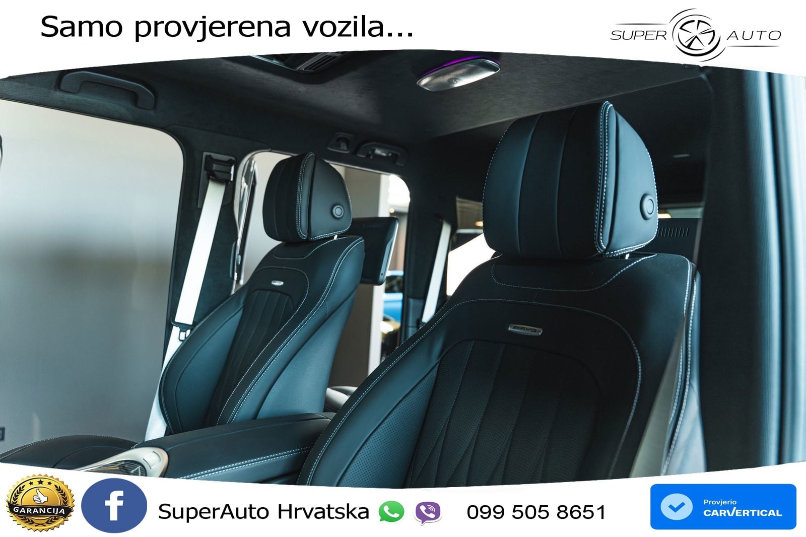 Mercedes AMG G 63 Long V8 (585 KS) 4MATIC 9G-TRONIC AMG SPEEDSHIFT TCT Superior ZRAČNI+ACC+GR SJED+KAM+PANO