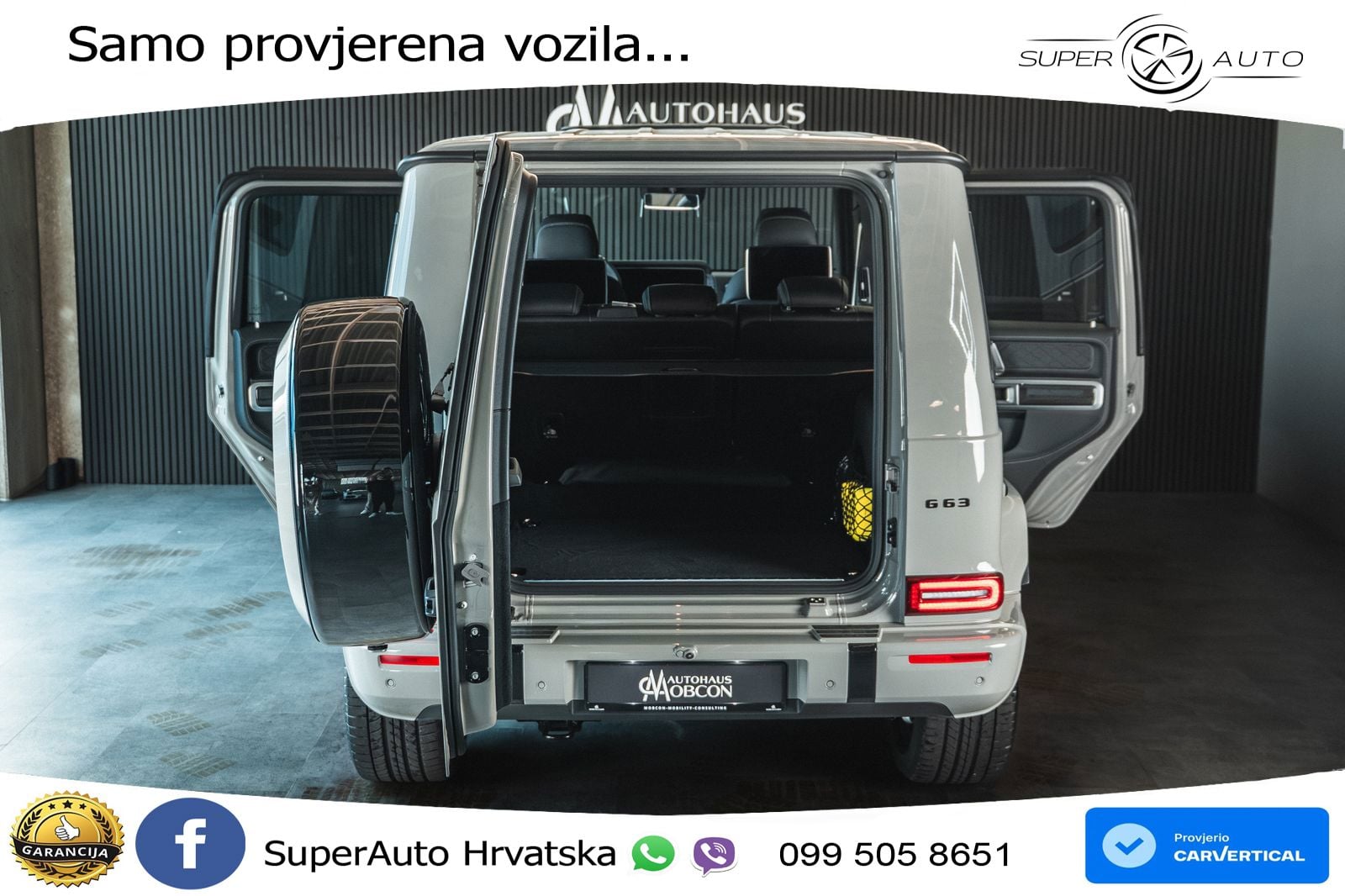 Mercedes AMG G 63 Long V8 (585 KS) 4MATIC 9G-TRONIC AMG SPEEDSHIFT TCT Superior ZRAČNI+ACC+GR SJED+KAM+PANO