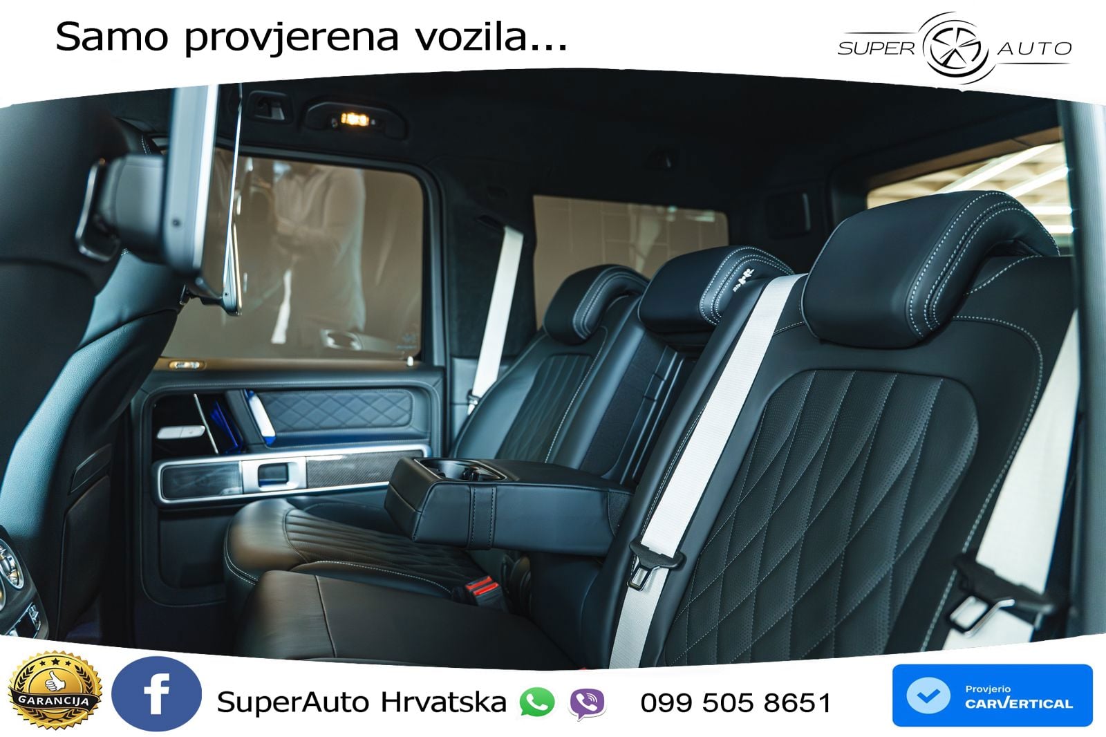 Mercedes AMG G 63 Long V8 (585 KS) 4MATIC 9G-TRONIC AMG SPEEDSHIFT TCT Superior ZRAČNI+ACC+GR SJED+KAM+PANO