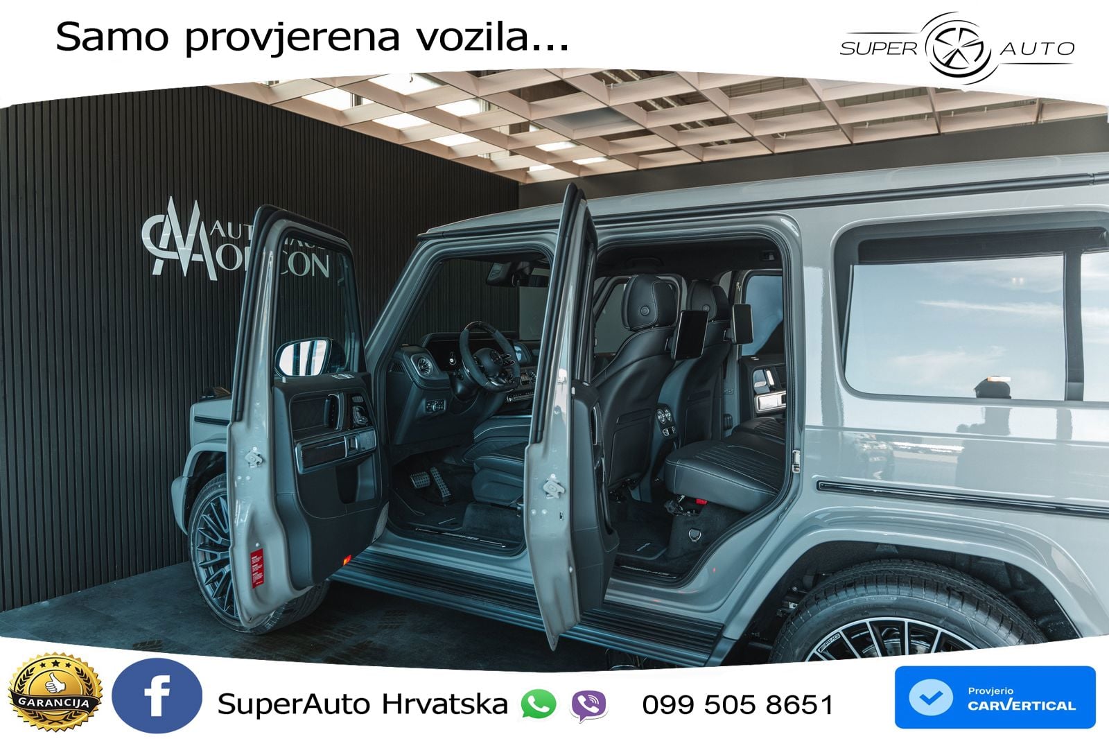 Mercedes AMG G 63 Long V8 (585 KS) 4MATIC 9G-TRONIC AMG SPEEDSHIFT TCT Superior ZRAČNI+ACC+GR SJED+KAM+PANO