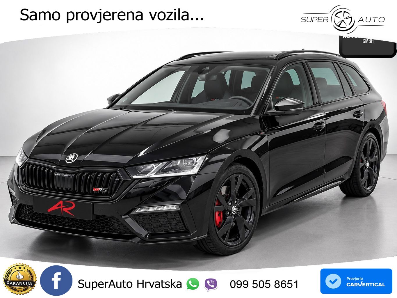 Škoda Octavia Combi RS 2.0 TSI (245 KS) DSG LED+GR SJED+ACC