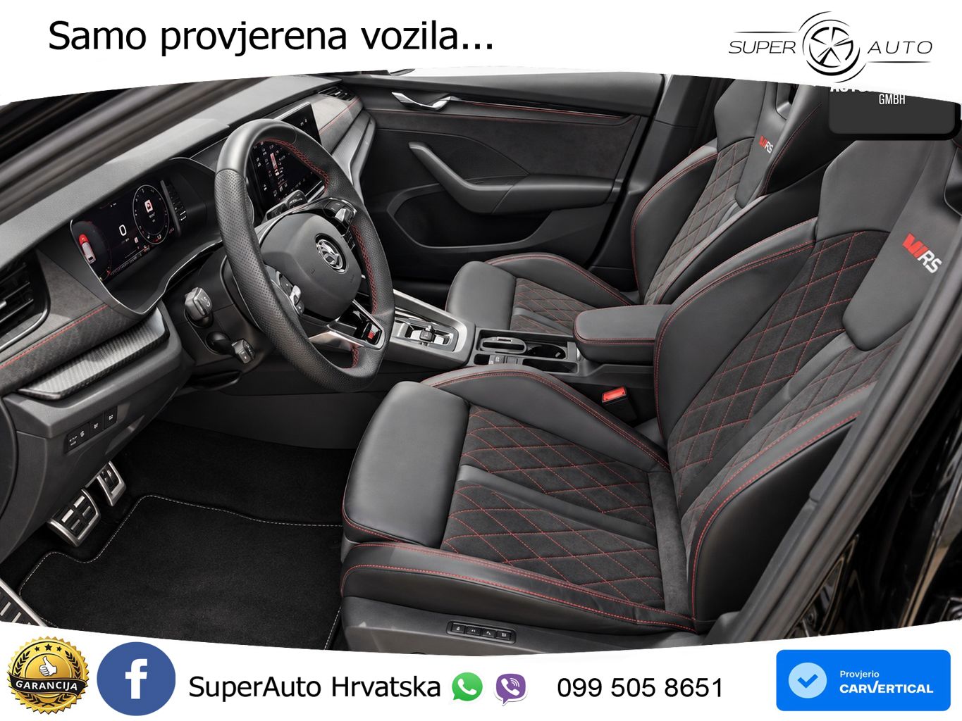 Škoda Octavia Combi RS 2.0 TSI (245 KS) DSG LED+GR SJED+ACC