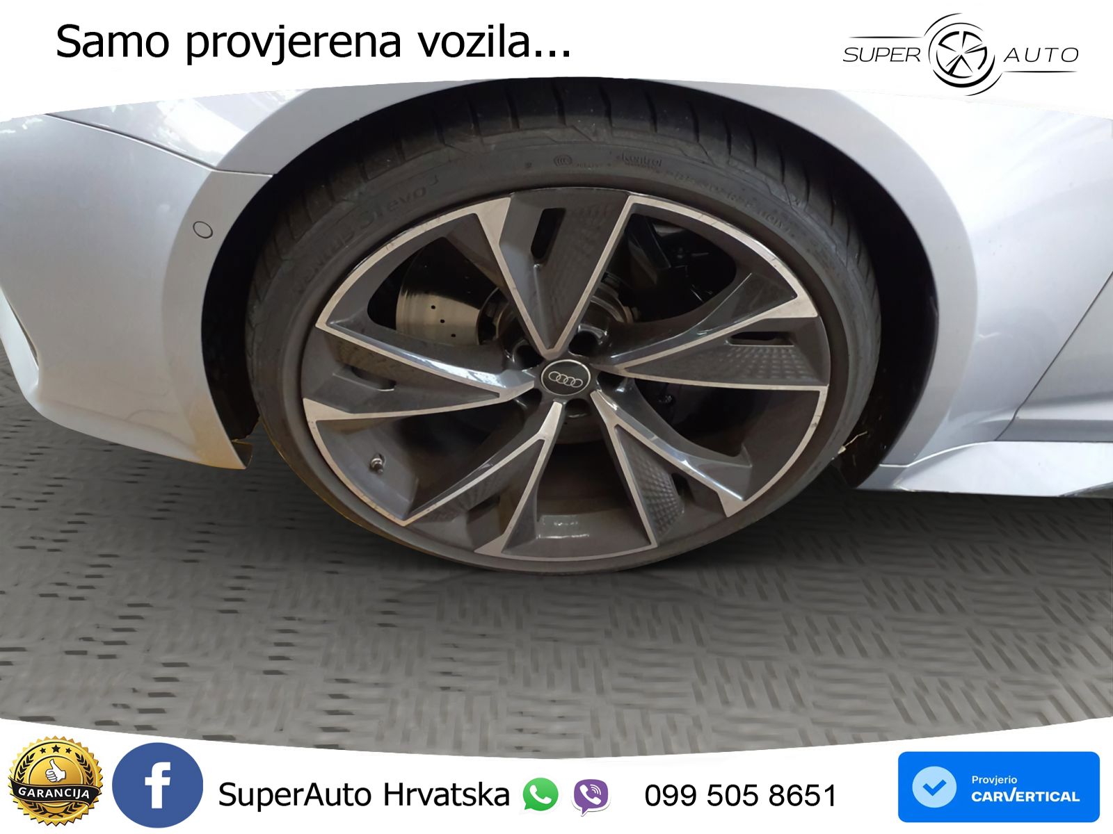 Audi RS6 Avant 4.0 TFSI V8 performance (630 KS)  quattro tiptronic LED+GR SJED+ACC