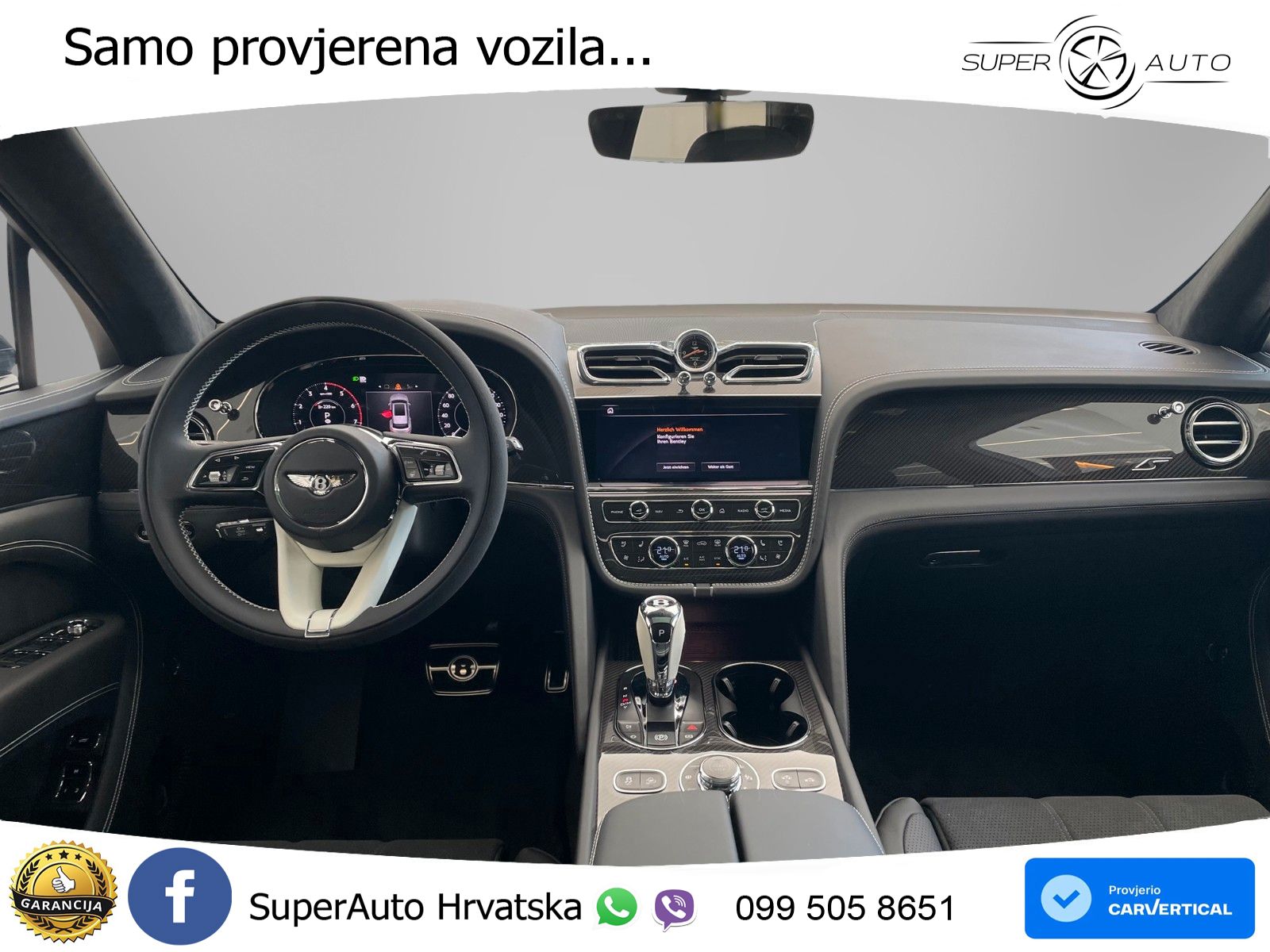 Bentley Bentayga EWB 4.0 V8 (550 KS) 4WD Automatic LED+GR SJED+ACC