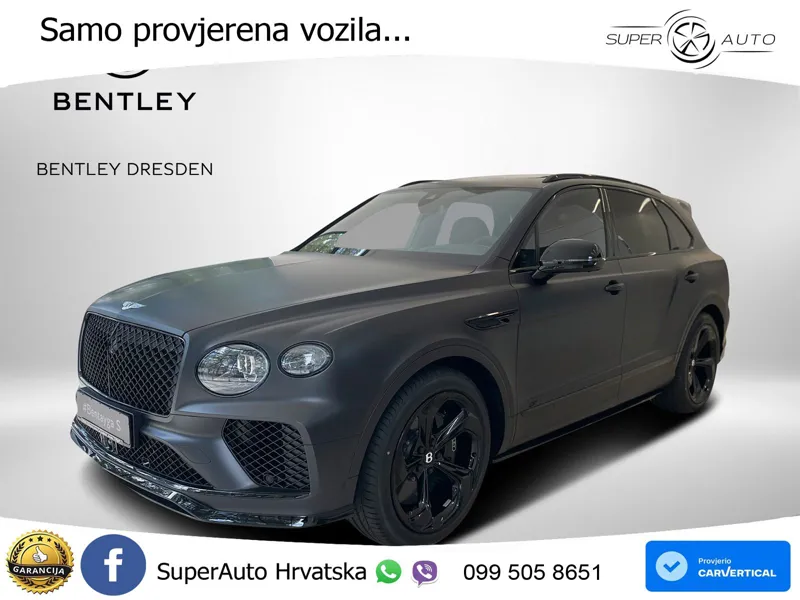 Bentley Bentayga EWB 4.0 V8 (550 KS) 4WD Automatic LED+GR SJED+ACC