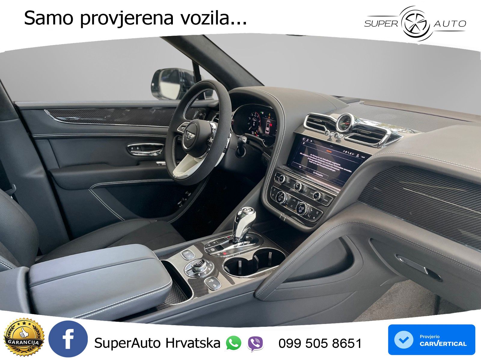 Bentley Bentayga EWB 4.0 V8 (550 KS) 4WD Automatic LED+GR SJED+ACC