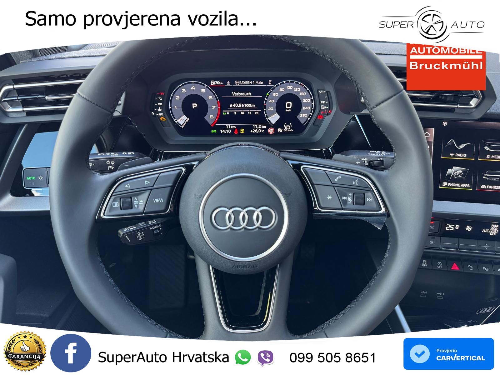 Audi A3 35 TFSI (150 KS) S tronic LED+GR SJED+ACC