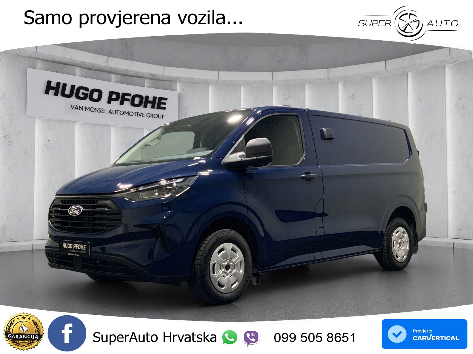 Ford Transit Custom Trend 280 L1 Service-Line Automat 136 KS