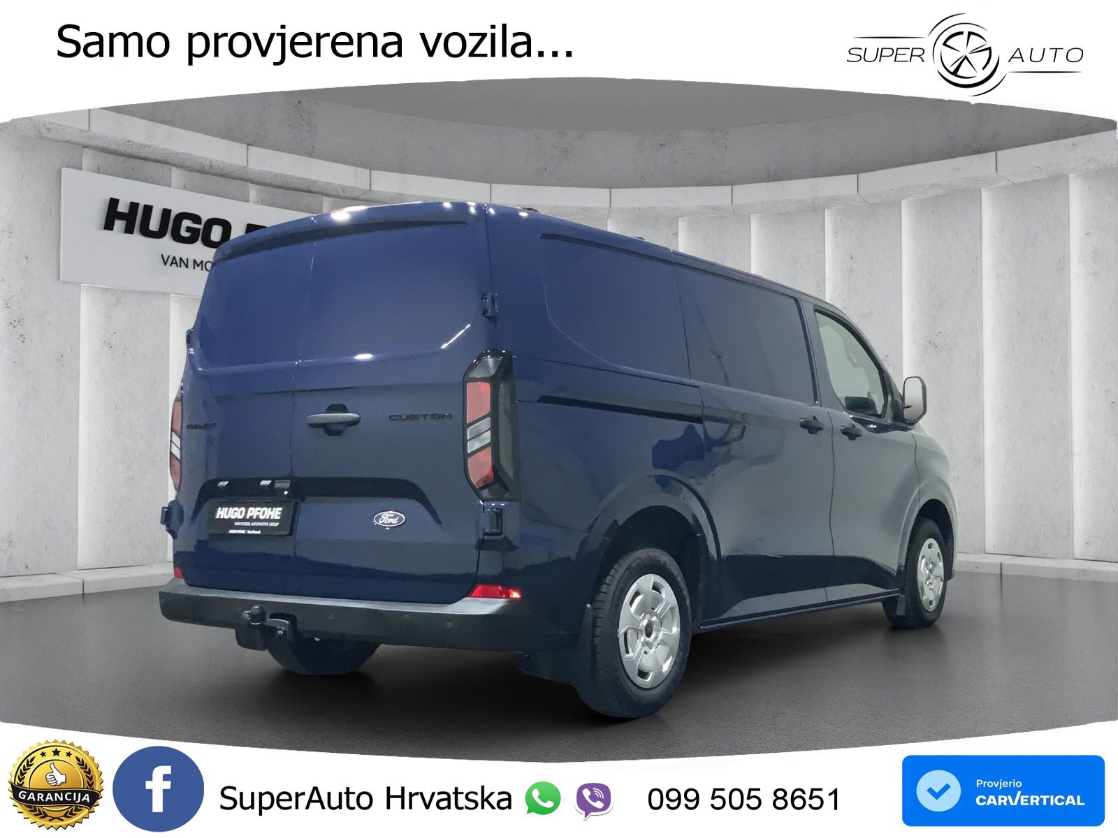 Ford Transit Custom Trend 280 L1 Service-Line Automat 136 KS